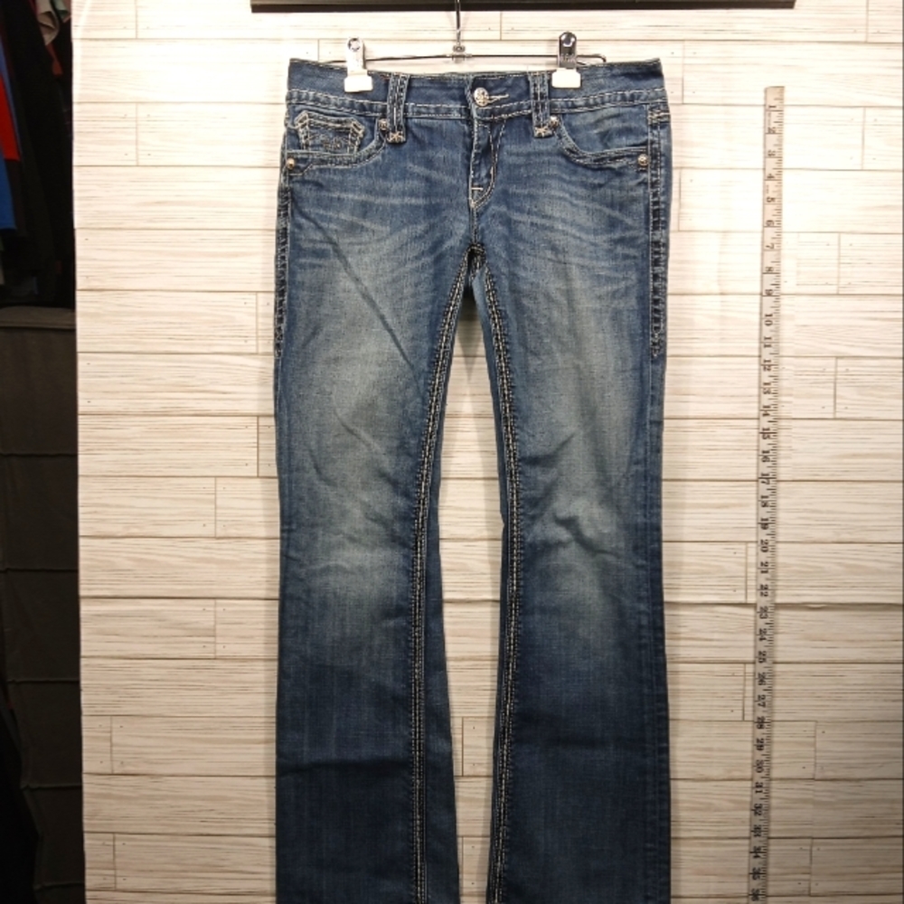 Rock Revival Premium Denim "Alanis" Bootcut Jeans. Size 29x30 Great Condition!
